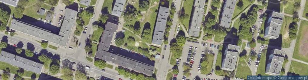 Zdjęcie satelitarne Handel Detaliczny