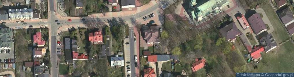 Zdjęcie satelitarne Handel Detaliczy i Hurtowy Art Spoż i Przem Ewa Sternicka w Węgrowie