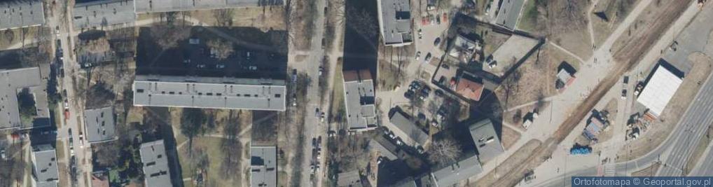 Zdjęcie satelitarne Handel Gastronomia Marketing