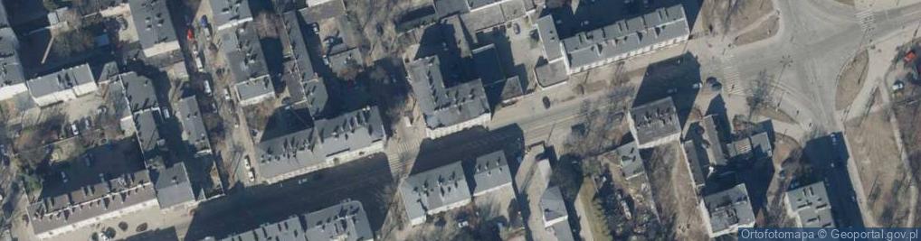 Zdjęcie satelitarne Handel Hurt Detal Aleksandra Chodakowska Cieślak Wiesław Maciak