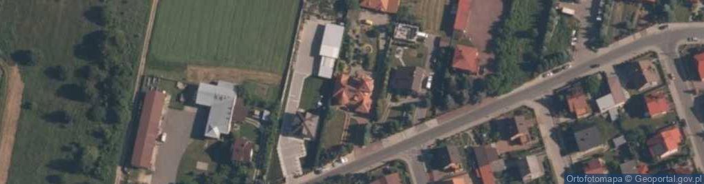 Zdjęcie satelitarne Handel Hurt-Detal Art.Rolno-Spożyw.Poch.Krajow.i Zagr.Roman Gaworski