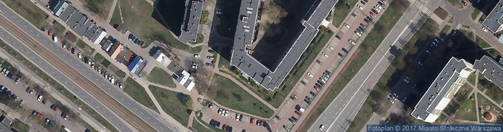 Zdjęcie satelitarne Handel Hurt Detal Export Import E i K Firmowski K Olejnik E