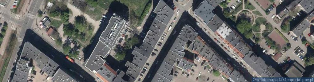 Zdjęcie satelitarne Handel Hurt Detal Obwoźny Art Spoż i Przem