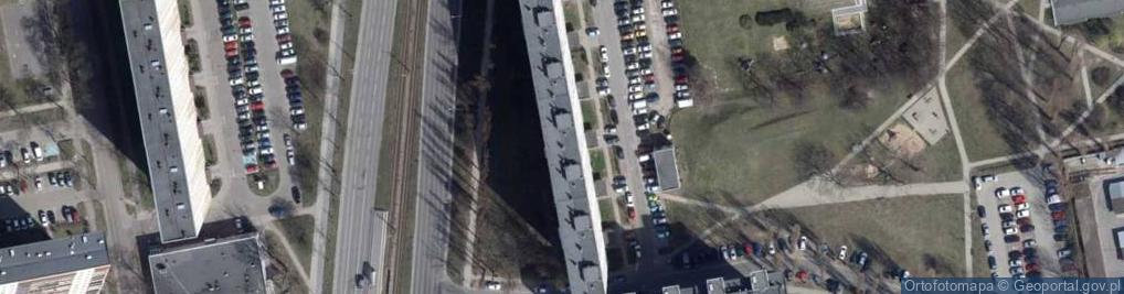 Zdjęcie satelitarne Handel Hurt Detal Obwoźny Stacjon