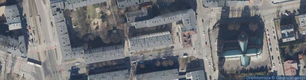 Zdjęcie satelitarne Handel Hurt Detal Obwoźny