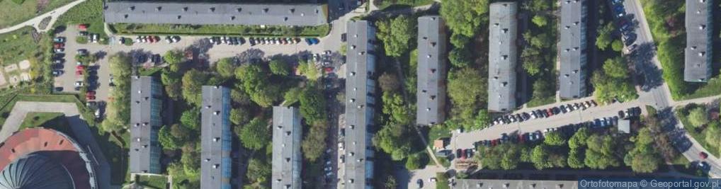 Zdjęcie satelitarne Handel Hurtowy Art Spożywczych Poch Zagr Import