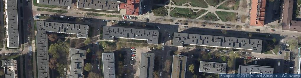 Zdjęcie satelitarne Handel Hurtowy Detaliczny Art Przemysłowymi