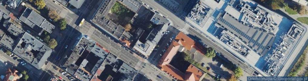 Zdjęcie satelitarne Handel Hurtowy Detaliczny Artykułów Spożywcz Przemysł