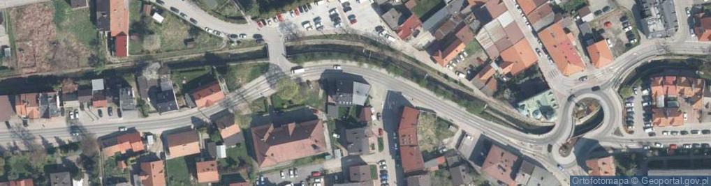 Zdjęcie satelitarne Handel Hurtowy i Detaliczny Art Rolno Spożywczymi