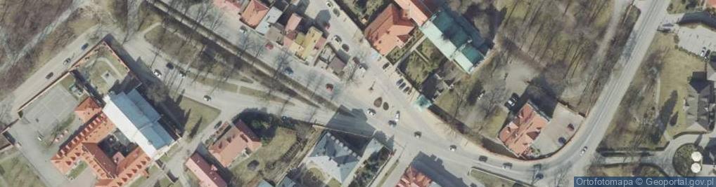 Zdjęcie satelitarne Handel Hurtowy i Detaliczny Art Spożywczymi