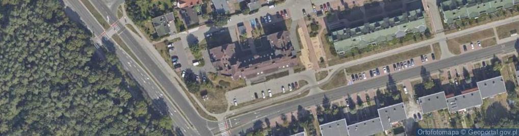 Zdjęcie satelitarne Handel Hurtowy i Obwoźny