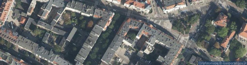 Zdjęcie satelitarne Handel Hurtowy Kwiatami