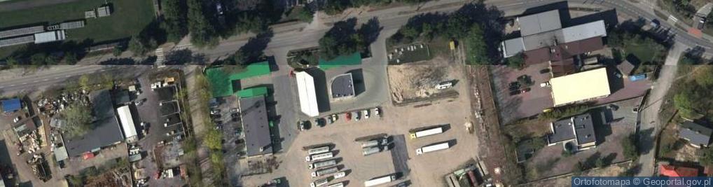 Zdjęcie satelitarne Handel Hurtowy