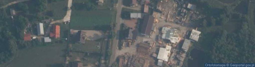 Zdjęcie satelitarne Handel i Produkcja Elementów Drewnianych Wojciech Karczeski