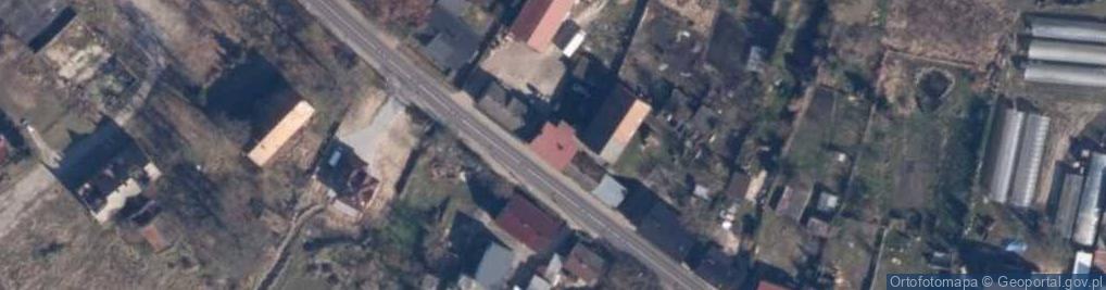Zdjęcie satelitarne Handel i Usługi Adam Borek