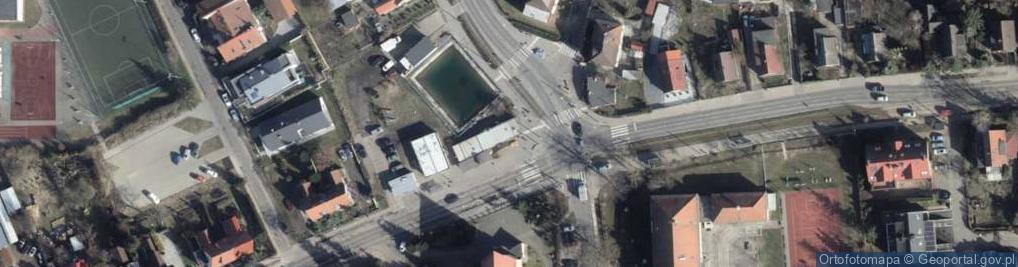 Zdjęcie satelitarne Handel i Usługi Anna Woźniak