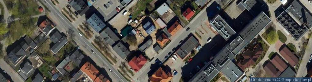 Zdjęcie satelitarne Handel i Usługi Justyna Środa