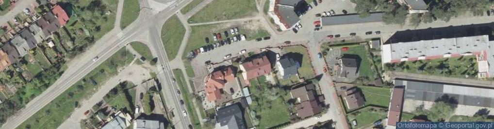 Zdjęcie satelitarne Handel i Usługi Przeciwpożarowe Zofia Drozd