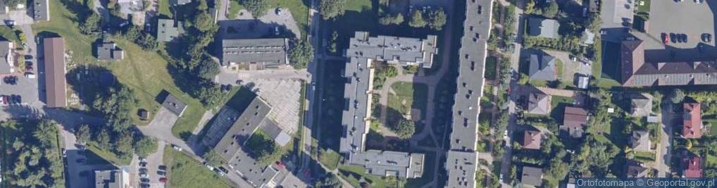 Zdjęcie satelitarne Handel i Usługi Transportowe Damian Wolanczuk