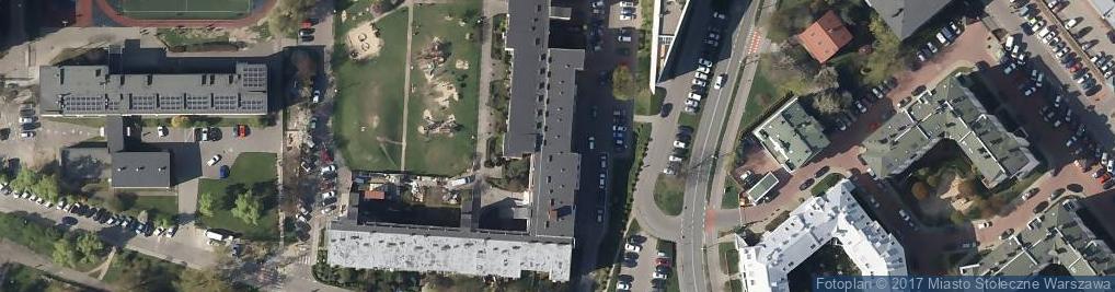 Zdjęcie satelitarne Handel i Usługi Zalewska