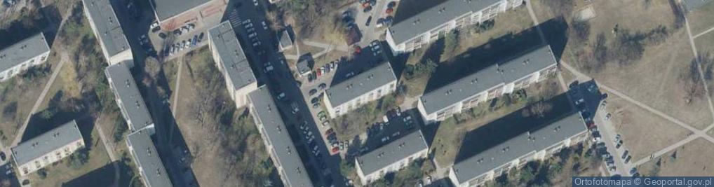 Zdjęcie satelitarne Handel Kwiaty i Znicze Artykuły Przemysłowe