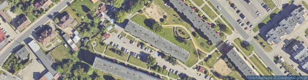 Zdjęcie satelitarne Handel Obnośny Art Przem Poch Kraj Zagr Mark Siec Alina M Kurpiewska