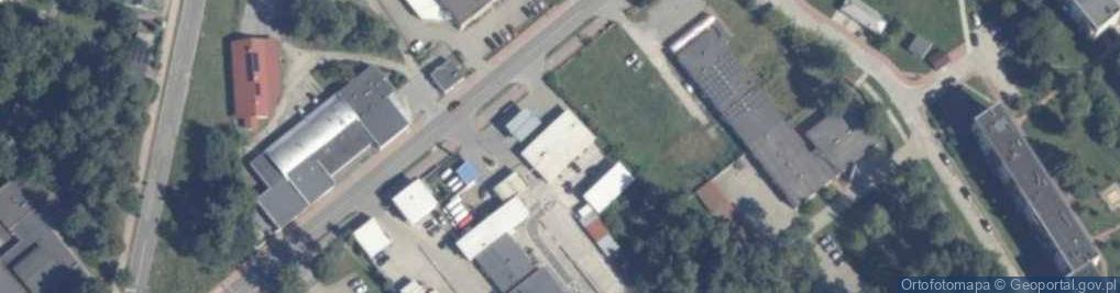 Zdjęcie satelitarne Handel Obnośny Art Przemysłowymi Marianna Suchecka