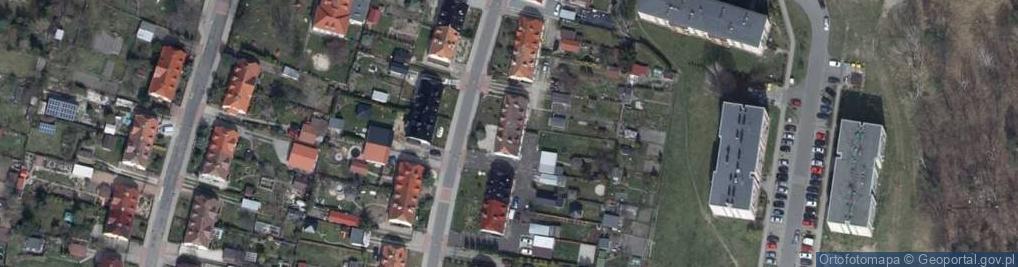 Zdjęcie satelitarne Handel Obnośny Dystrybucja