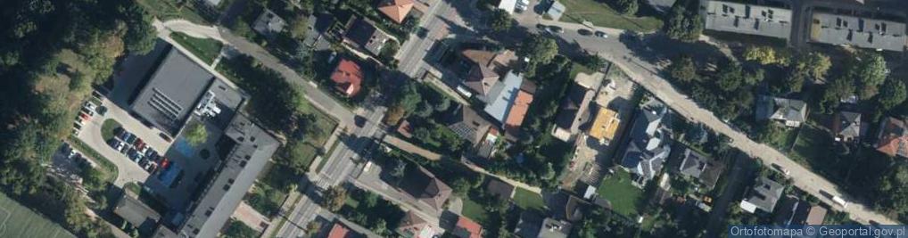 Zdjęcie satelitarne Handel Obnośny Wanda Szustecka