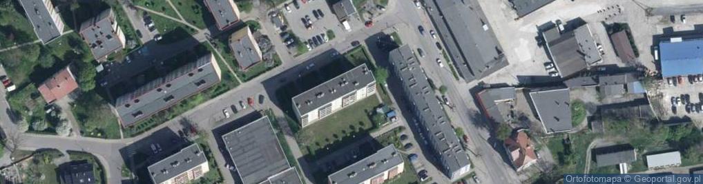 Zdjęcie satelitarne Handel Obnośny