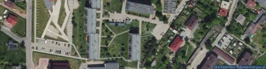 Zdjęcie satelitarne Handel Obnośny