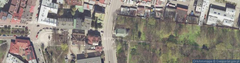 Zdjęcie satelitarne Handel Obw.Art.Rolno-Przemysłowe Kazimierz Rutyna