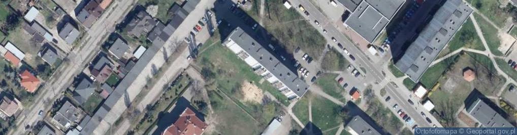 Zdjęcie satelitarne Handel Obwożny Art Ogólnoprzemysłowymi Kozłowska Alicja