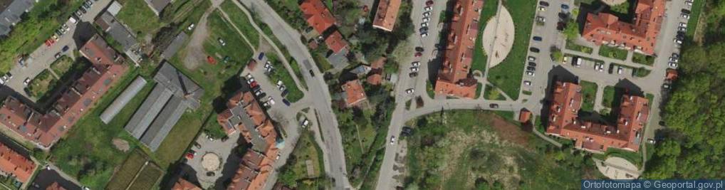 Zdjęcie satelitarne Handel Obwoźny Art Przem i Spoż Poch Kraj i Zagr