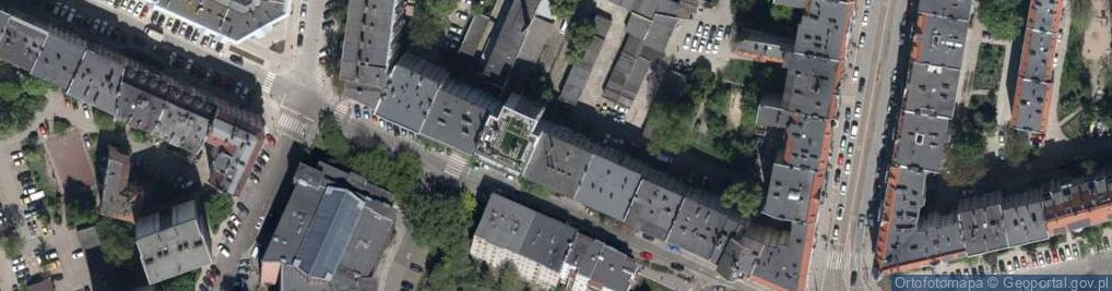 Zdjęcie satelitarne Handel Obwoźny Art Przem Pochodz Kraj i Zagr