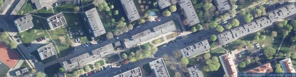 Zdjęcie satelitarne Handel Obwoźny Art Przemysł Spożywczymi Drogeryj Pochodz Krajow i Zagr
