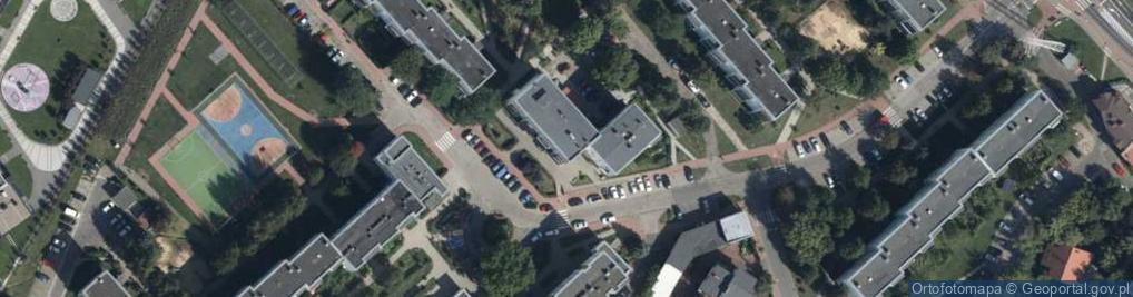 Zdjęcie satelitarne Handel Obwoźny Art Przemysłowymi Opiłowska Wanda Bączek Krzysztof