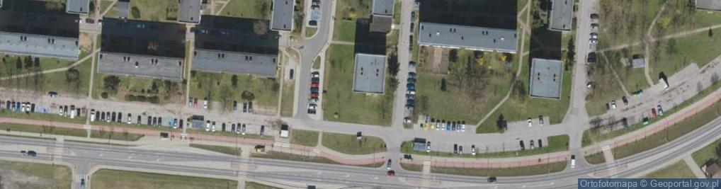 Zdjęcie satelitarne Handel Obwoźny Art Przemysłowymi Przędzą Spożywczymi