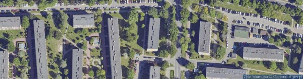 Zdjęcie satelitarne Handel Obwoźny Art Przemysłowymi