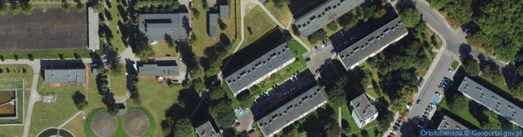 Zdjęcie satelitarne Handel Obwoźny Art Przemysłowymi