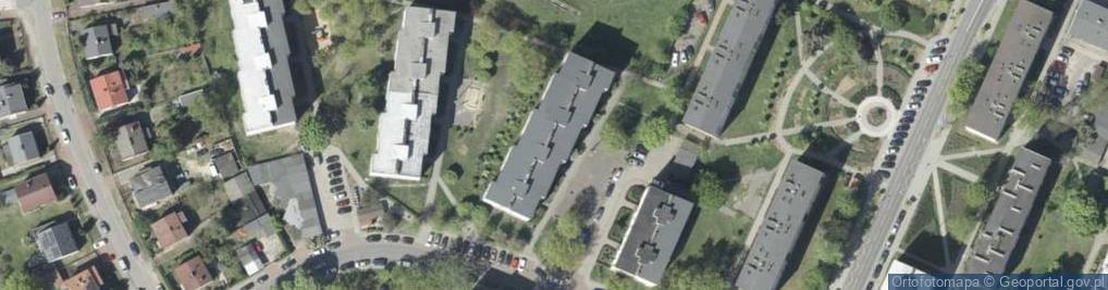 Zdjęcie satelitarne Handel Obwoźny Art Przemysłowymi