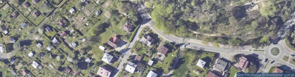 Zdjęcie satelitarne Handel Obwoźny Art Przemysłowymi