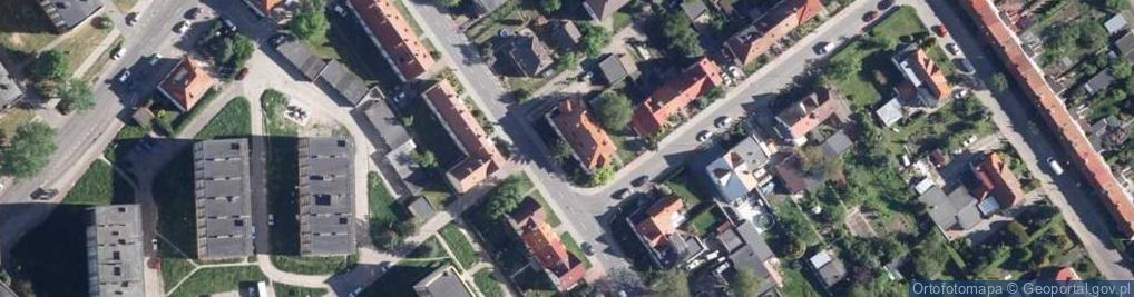 Zdjęcie satelitarne Handel Obwoźny Art.Rolno-Spożywczymi Barbara Borkowska