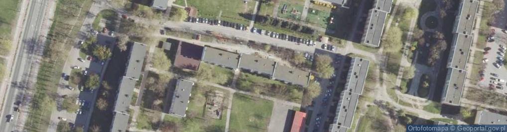 Zdjęcie satelitarne Handel Obwoźny Art Spoż i Przemysł Poch Kraj i Zagr M Kwasek