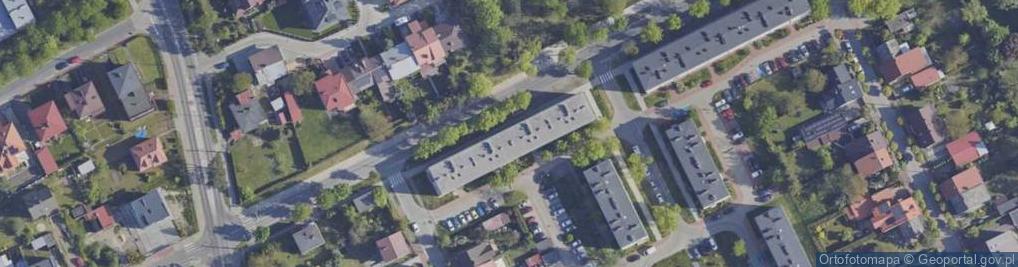 Zdjęcie satelitarne Handel Obwoźny Art Spoż i Przemysł Poch Kraj i Zagr Wolicki Bogusław