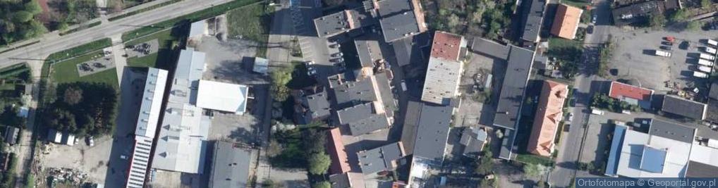 Zdjęcie satelitarne Handel Obwoźny Art Spożywczymi Przemysłowymi Hurt Detal