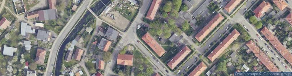 Zdjęcie satelitarne Handel Obwoźny Art Spożywczymi