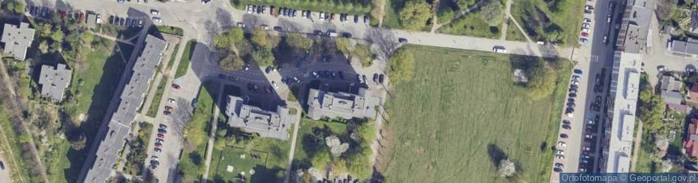 Zdjęcie satelitarne Handel Obwoźny Art Wielob Spożywcz Import Export Jękot Elżbieta Maria