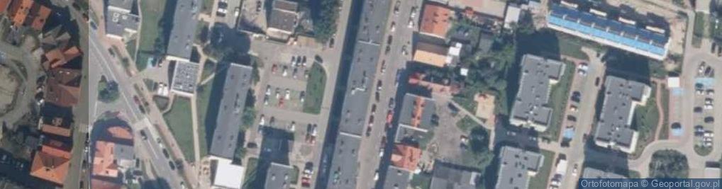 Zdjęcie satelitarne Handel Obwoźny Artyk Spoż i Przem