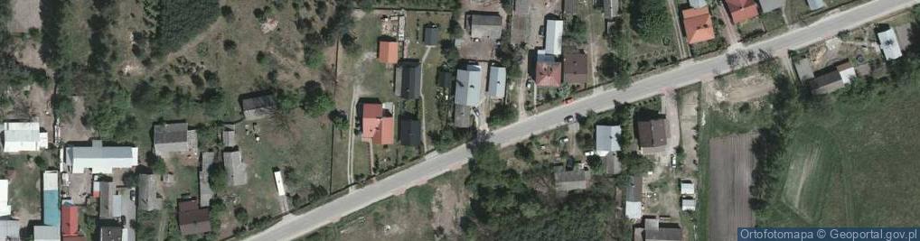 Zdjęcie satelitarne Handel Obwoźny Artykuły Spożywczo Przemysłowe Konrad Woś